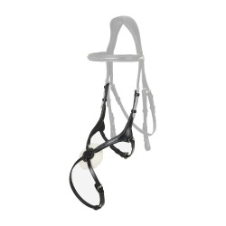 Neusring LeMieux Kudos Grackle Zwart / zilver Neusring LeMieux Kudos Grackle Zwart / zilver