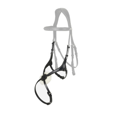 Neusring LeMieux Kudos Grackle Zwart / zilver Neusring LeMieux Kudos Grackle Zwart / zilver