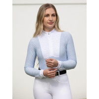 LeMieux wedstrijdpolo met lange mouwen Arielle dames Wit