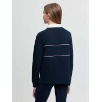 LeMieux Young Rider Riley rugbyshirt polo Marine Marineblauw