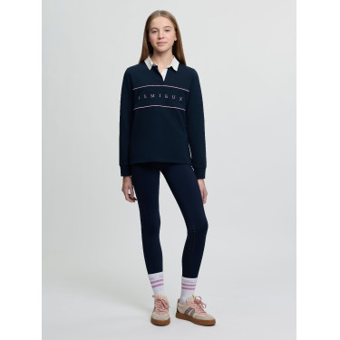 LeMieux Young Rider Riley rugbyshirt polo Marine Marineblauw LeMieux Young Rider Riley rugbyshirt polo Marine Marineblauw