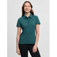 LeMieux Pixie dames poloshirt met korte mouwen Jungle LeMieux Pixie dames poloshirt met korte mouwen Jungle