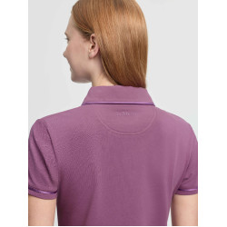 LeMieux Pixie dames poloshirt met korte mouwen Kaasjeskruid