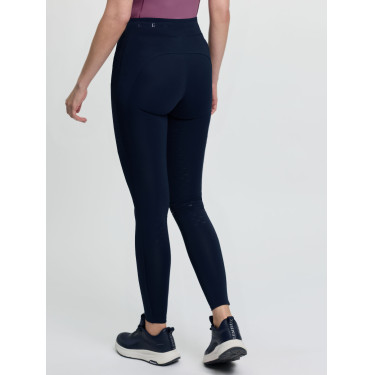 LeMieux paardrijpull-on met gedeeltelijk kruiszitvlak Simone dames Marine Marineblauw