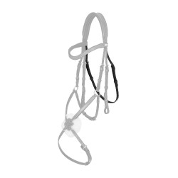 LeMieux Arika Contrast staartriem Zwart / zilver