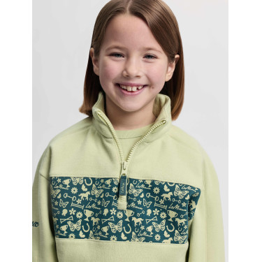 LeMieux Mini Quinn half-zip sweater Badge