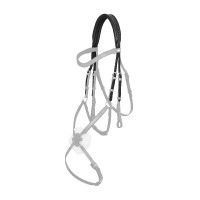 LeMieux Arika Contrast kopstuk Zwart / zilver LeMieux Arika Contrast kopstuk Zwart / zilver