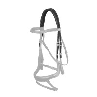 LeMieux Arika Contrast kopstuk Zwart / zilver LeMieux Arika Contrast kopstuk Zwart / zilver