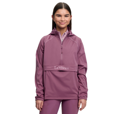 LeMieux Young Rider waterdichte jas met driekwart ritssluiting Paige Kaasjeskruid Violet