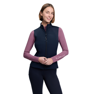 LeMieux Pamela dames bodywarmer Marine Marineblauw LeMieux Pamela dames bodywarmer Marine Marineblauw