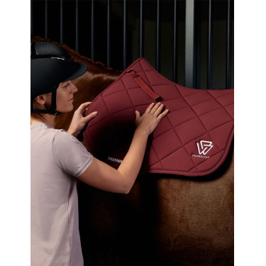 Zadelpad Weatherbeeta veelzijdig Softshell Pro 3D Air-Tec Bordeaux