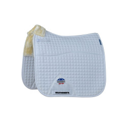 Weatherbeeta Prime Air-Tec Comfy Fleece dressuurzadeldekje Wit / natuurlijk