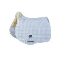 Zadelpad Weatherbeeta veelzijdig Prime Air-Tec Comfy Fleece Wit / natuurlijk