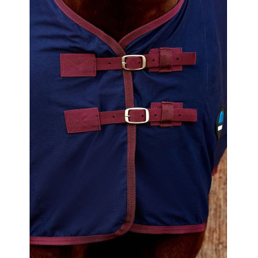 Katoenen overhemd Weatherbeeta Marine / bordeaux Blauw