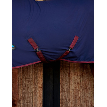 Katoenen overhemd Weatherbeeta Marine / bordeaux Blauw