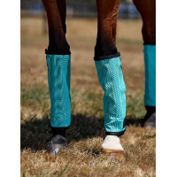 Vliegenscheenbeschermers ComFiTec Dura-mesh Turkoois / zwart Blauw