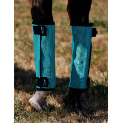 Vliegenscheenbeschermers ComFiTec Dura-mesh Turkoois / zwart Blauw