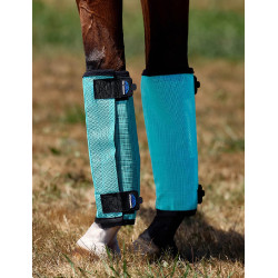 Vliegenscheenbeschermers ComFiTec Dura-mesh Turkoois / zwart Blauw