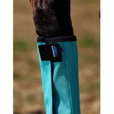 Vliegenscheenbeschermers ComFiTec Dura-mesh Turkoois / zwart Blauw