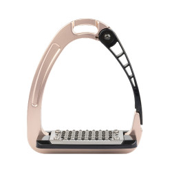 Acavallo Arena AluPro stijgbeugels Roze titanium