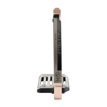 Acavallo Arena AluPro stijgbeugels Roze titanium