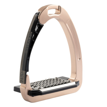 Acavallo Arena AluPro stijgbeugels Roze titanium