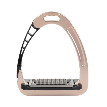 Acavallo Arena AluPro stijgbeugels Roze titanium