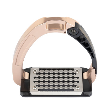 Acavallo Arena AluPro stijgbeugels Roze titanium