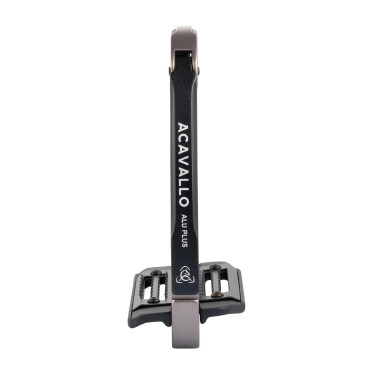 Stijgbeugels Arena Aluplus 2.0 Acavallo Titanium / zwart Grijs Stijgbeugels Arena Aluplus 2.0 Acavallo Titanium / zwart Grijs