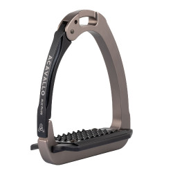 Stijgbeugels Arena Aluplus 2.0 Acavallo Titanium / zwart Grijs Stijgbeugels Arena Aluplus 2.0 Acavallo Titanium / zwart Grijs
