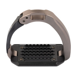 Stijgbeugels Arena Aluplus 2.0 Acavallo Titanium / zwart Grijs Stijgbeugels Arena Aluplus 2.0 Acavallo Titanium / zwart Grijs