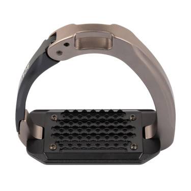 Stijgbeugels Arena Aluplus 2.0 Acavallo Titanium / zwart Grijs Stijgbeugels Arena Aluplus 2.0 Acavallo Titanium / zwart Grijs