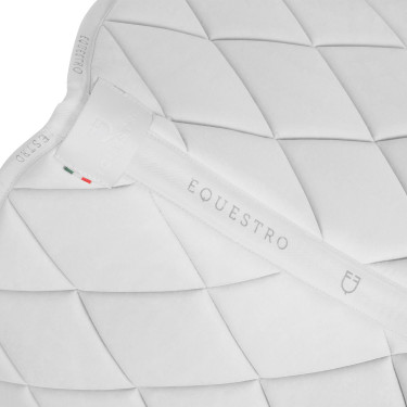 Equestro dressuurdekje van technische stof Wit / wit