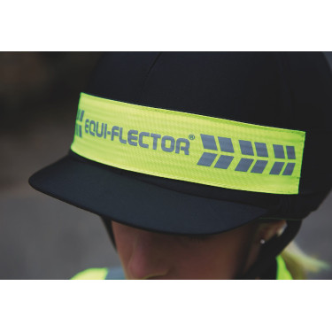 Shires Equi-Flector® veiligheidsband voor rijhelm Felgeel Shires Equi-Flector® veiligheidsband voor rijhelm Felgeel
