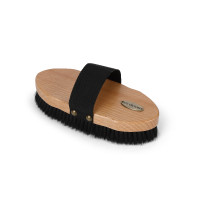Zachte borstel Premium Shires Ezi-Groom Hout Beige