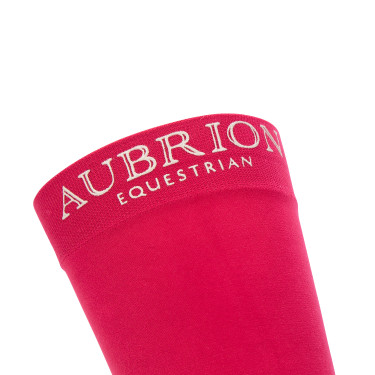 Shires Aubrion Equestrian-sokken Donkerpaars Bordeaux