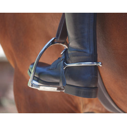 Shires Velociti Gara leren spoorriemen Havana Bruin