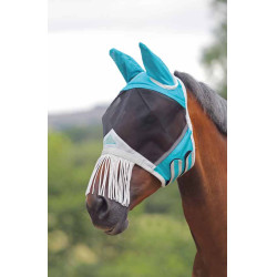 Vliegenmasker met franjes neus Shires FlyGuard Pro Vliegenmasker met franjes neus Shires FlyGuard Pro