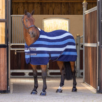 Fleece deken Newmarket Original Shires Tempest Blauw