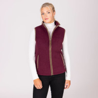 Shires Aubrion Core fleecebodywarmer Bordeaux