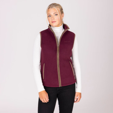Shires Aubrion Core fleecebodywarmer Bordeaux Shires Aubrion Core fleecebodywarmer Bordeaux