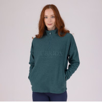 Aubrion Shires Equestrian kwart-zip fleece Tijm Groen