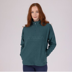 Aubrion Shires Equestrian kwart-zip fleece Tijm Groen