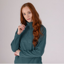 Aubrion Shires Equestrian kwart-zip fleece Tijm Groen