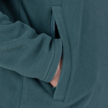 Aubrion Shires Equestrian kwart-zip fleece Tijm Groen