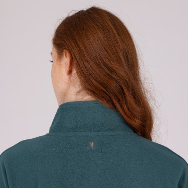 Aubrion Shires Equestrian kwart-zip fleece Tijm Groen