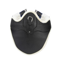 Elastische singel met noppen Shires Velociti Lusso Elite Zwart