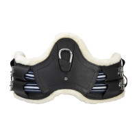 Shires Velociti Lusso Elite dressuursingel Zwart