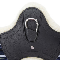 Shires Velociti Lusso Elite dressuursingel Zwart