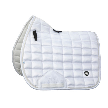Zadelpad Eltar Satin Shires Arma Wit